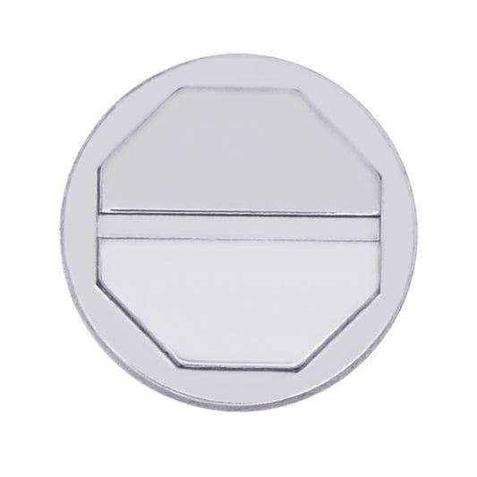 メンズピアス マイナスネジシルバービススタッド サージカルステンレス 金属アレルギー 316l 片耳用、フロントイメージ