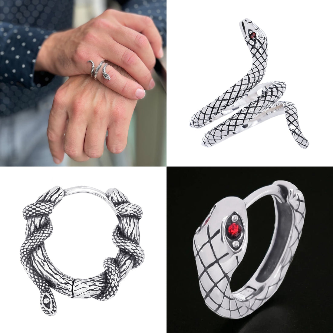 蛇モチーフアクセサリー