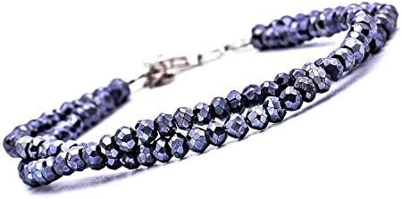 Truelements レディース シルバー925 シルバースピネル ブレスレット 正面