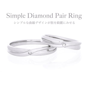 結婚指輪 メンズ レディース カップル お揃い 指輪 シンプル シルバー クロス リング ダイヤモンド ペアリング サージカル ステンレス 金属 アレルギー 316l、ディテールイメージ